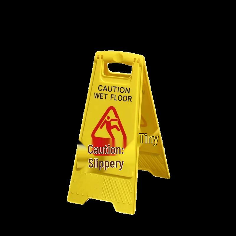 Folding Wet Floor Warning Sign
