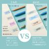EMERSPRING Index Film Sticky Fun Office Portable Stickers, Notes, Headings, Slim, Transparent, Writable, Cute, Multicolored, Stationery, Compact,