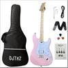 New 7 Colors Single Dual Pickup Electric Guitar Downregulation Performance Practice Beginner Guitar