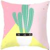 Tropical Style Fruit Cactus Printed Pillow Case Home Decor for Sofa Office Polyester Throw Pillow Cover Decorative Cushion Cover