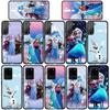 for Samsung Galaxy S25 S24 S23 S22 Ultra FE Plus A17 A37 A57 A56 A55 A06 A16 A15 A36 A26 A35 A05 A25 A54 A34 Phone Case Comics Elsa Anna Olaf Cover