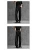 Men’s High-Waisted Black Loose-Fit Straight-Leg Dress Pants – New Autumn Casual.