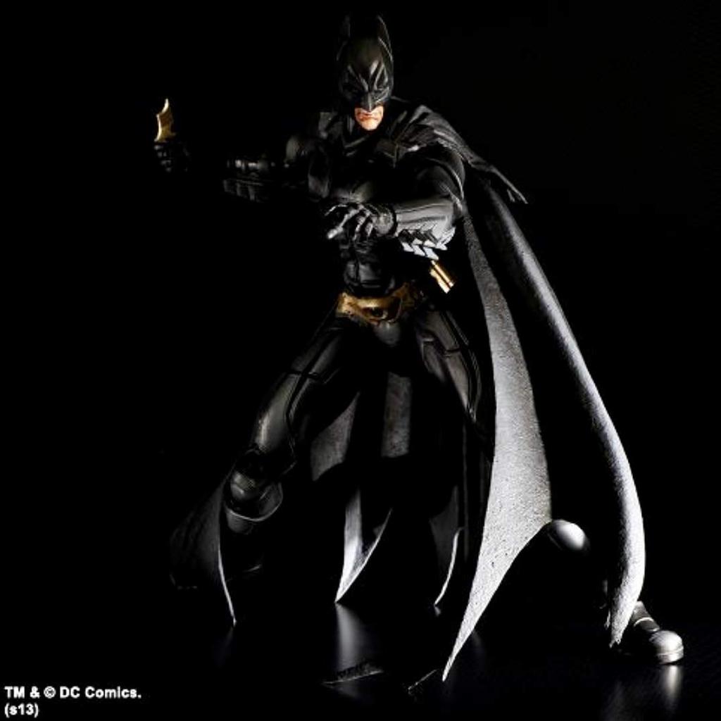THE DARK KNIGHT TRILOGY PLAY ARTS KAI Batman painted action (TM) (PVC figure)