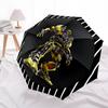 1pc Transformer Robot Auto Open/close Umbrella, Portable Travel Umbrella, Everyday Use - Outdoor Accessory, Artistic Pattern, Compact Design, Fashion
