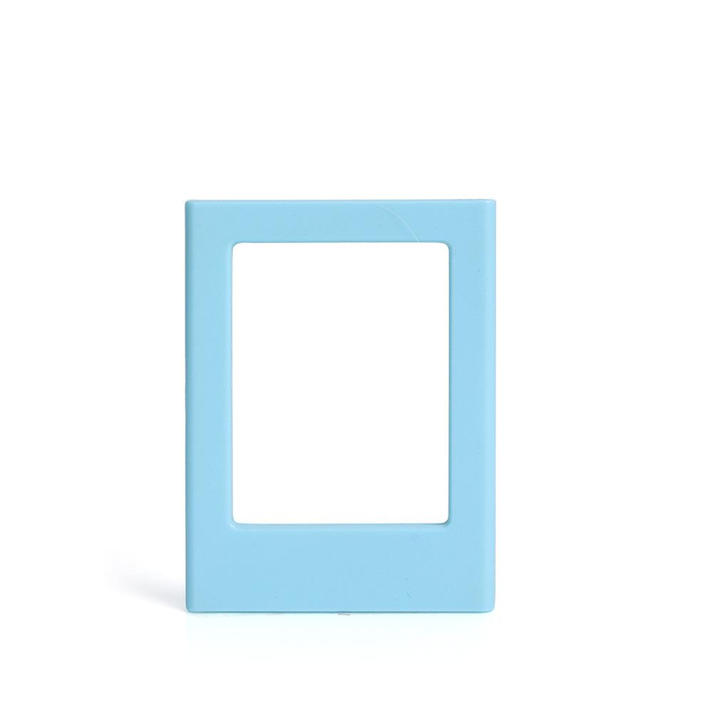 1Pack 3 Inches Blank Photo Frame Acrylic Refrigerator Magnetic Frame Mini Magnetic Refrigerator Photo Picture Frames Display Frame