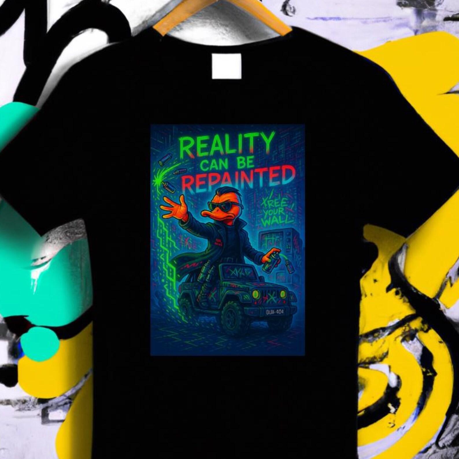 NeoDuck Off-Road Shirt, Funny Off-Road Shirt, Graffiti Duck Tee, Duck Off-Road Gift, Off-Road Duck Shirt, Off-Road Gift, Cool Off-Road Shirt 3XL