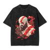 Men God Of War Kratos T Shirts  Top Tees Summer Aesthetic Short Sleeve T-Shirt Crewneck Fashion Casual Tshirt Dropshipping