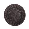 Weave Fruit Basket Round Shaped Faux Rattan Food Storage Holder Tray for Kitchen Home Supermarket
