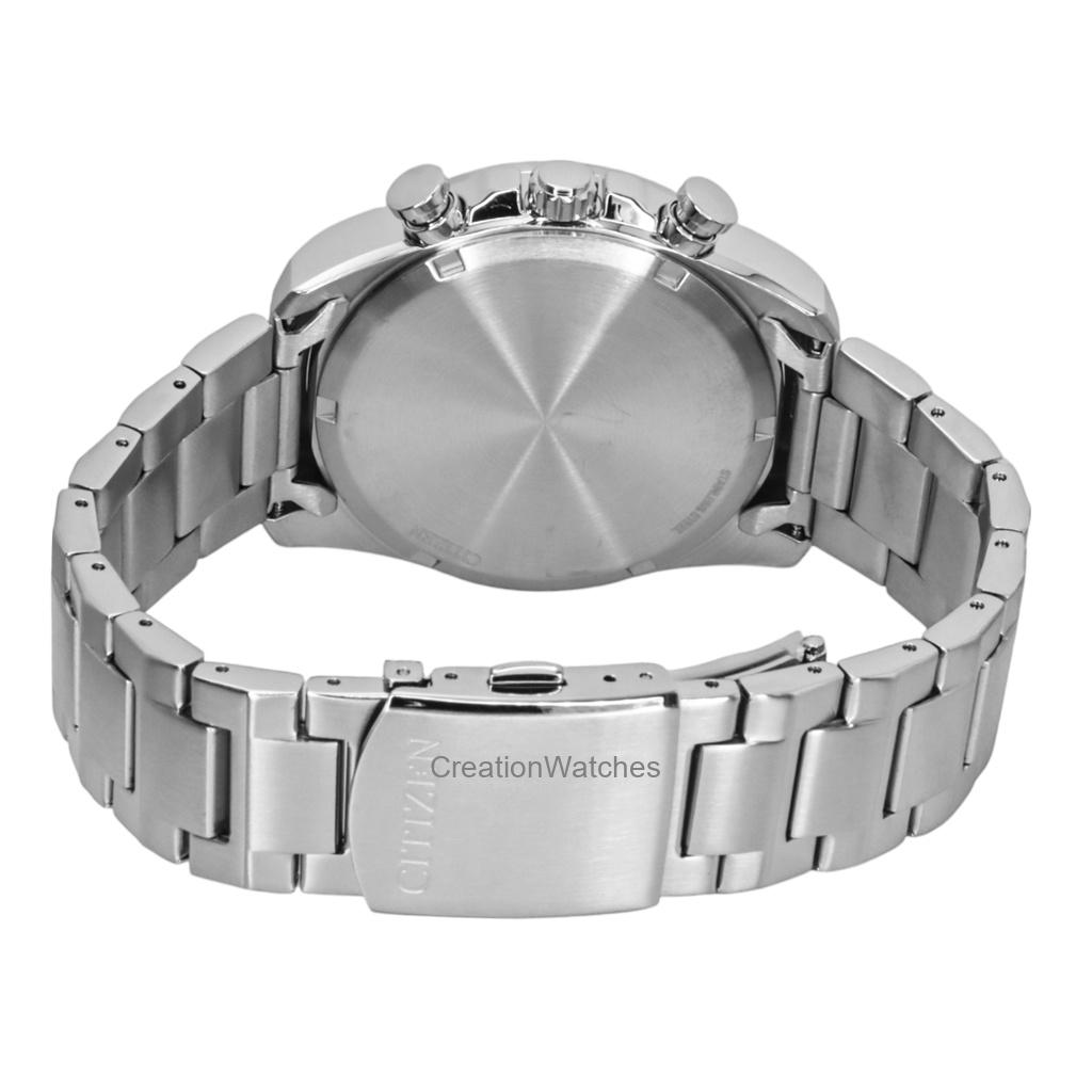 Citizen Eco-Drive Chronograf Nerezová ocel Zelený ciferník CA4640-50X 100M Pánské hodinky