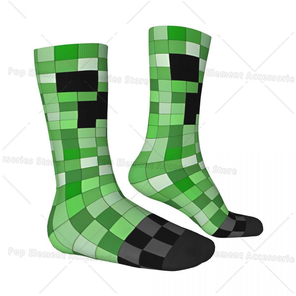 Κάλτσες Creepers Ζευγάρι Πράσινες Καμουφλάζ Κάλτσες Μαλακές Αστείες Κάλτσες Φθινόπωρο Τρέξιμο Αντιολισθητικές Προσαρμοσμένες Κάλτσες Δώρο Γενεθλίων