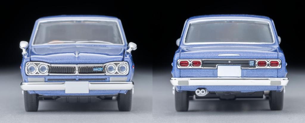TOMYTEC Tomica Limited Vintage Neo Scale Nissan Skyline Hardtop 2000GT Lavender Metallic 1971 Model 337614 1/64 LV-N357b (Finished Model)