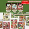 45Sheets Y2K Style Japanese Comic Stickers Coated Paper Unique Designs Stationery Stickers Diy Decor Water-Resistant