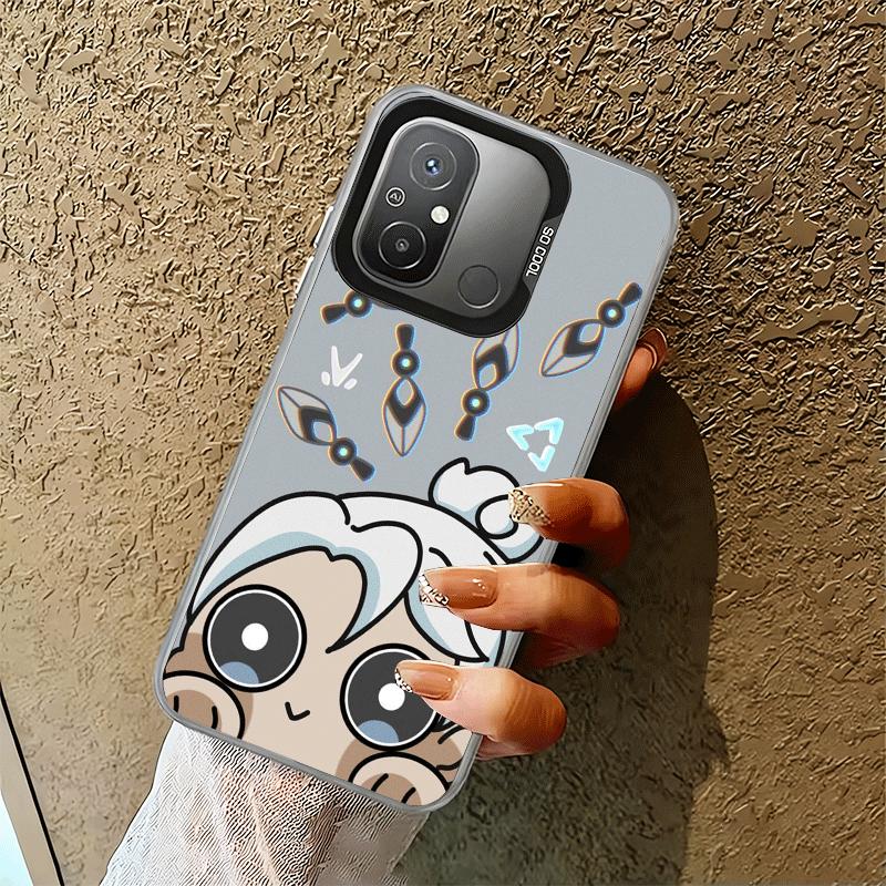 V-Valorant Cute Catoon Soft Phone Case for Xiaomi Redmi 15C 15 14C 13C 12C Poco X5 X6 X7 Pro X3 F8 F7 Ultra M8 13 12 Cover Back