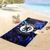 Chelsea FC Logo Aufdruck Strandtuch, Großes Weiches Schnelltrocknendes Handtuch für Strand Camping Schwimmen