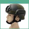 Casco Militar Protector Construcción ABS Ajuste Universal Adecuado Para Artes Marciales Y Actividades Al Aire Libre