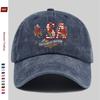 pc USA Th Anniversary Printed Baseball Cap with Floral Casual Decor Design Papa Hat Comfortable And Lightweight Adjustable