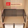 Retractable Wardrobe Storage Layered Organizer, Clothes Rack Internal Space Utilization Cabinet Pull-out Shelf, Shoe Rack