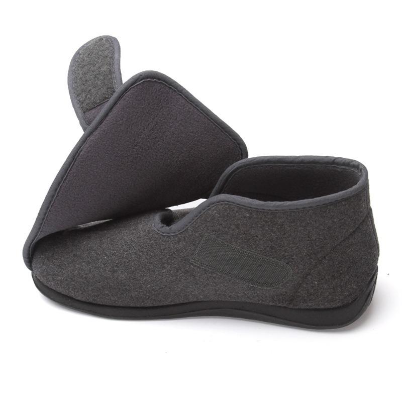 Widen The New Wool Shoes Fat Swelling Deformation Of Hallux Valgus Foot Wide Elderly Diabetes Shoes Large size 34-51