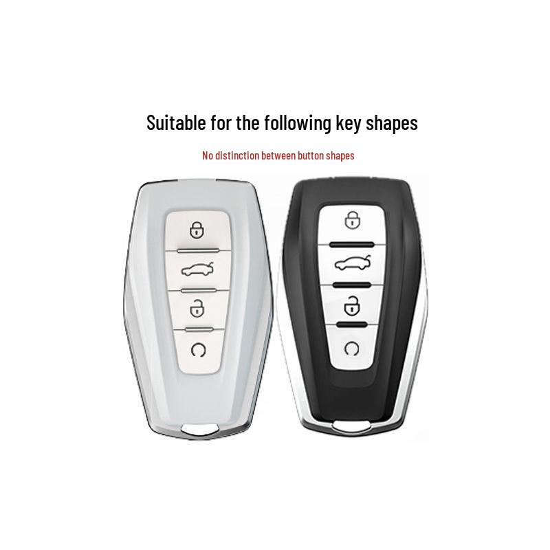 Geely Binyue COOL Key Protective Shell with Full Wrap Transparent Design for 2023 Model