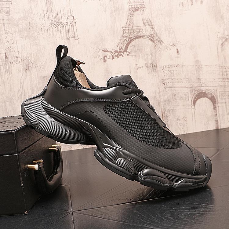 Paris Daddy shoes 2025 new summer breathable super fire lightweight sports shoes trendy brand thick-soled inner height increase casual shoes