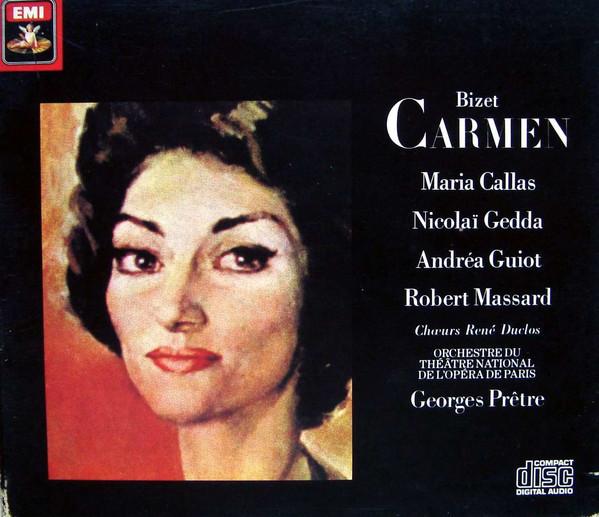 

CD GEORGES BIZET / MARIA CALLAS , NICO - Carmen CC30333032 EMI 1985 Europe Classical Used