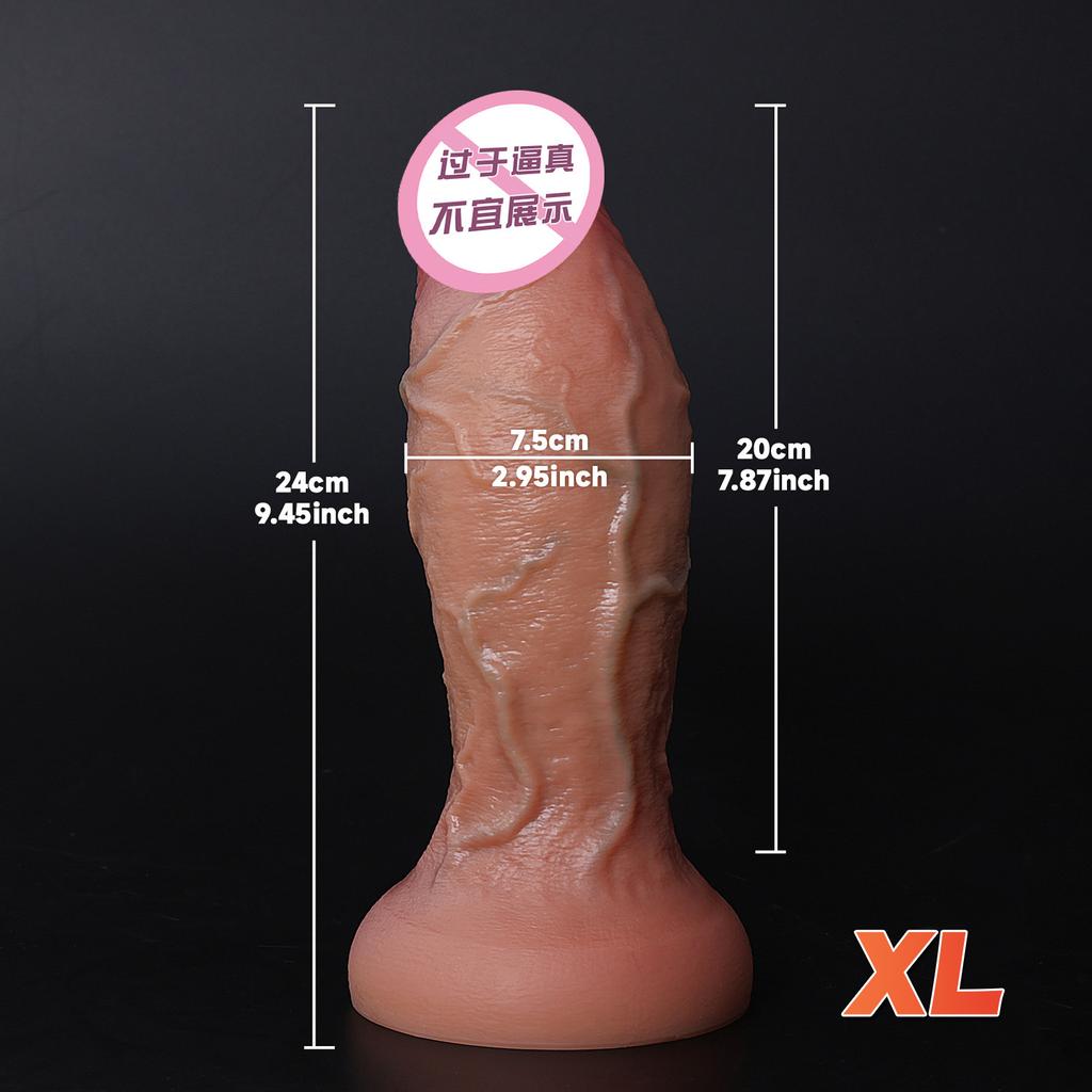 Egg Free Suction Cup Penis Silicone Dildo Female Adult Penis Masturbator Soft Meat Penis Adult Product
