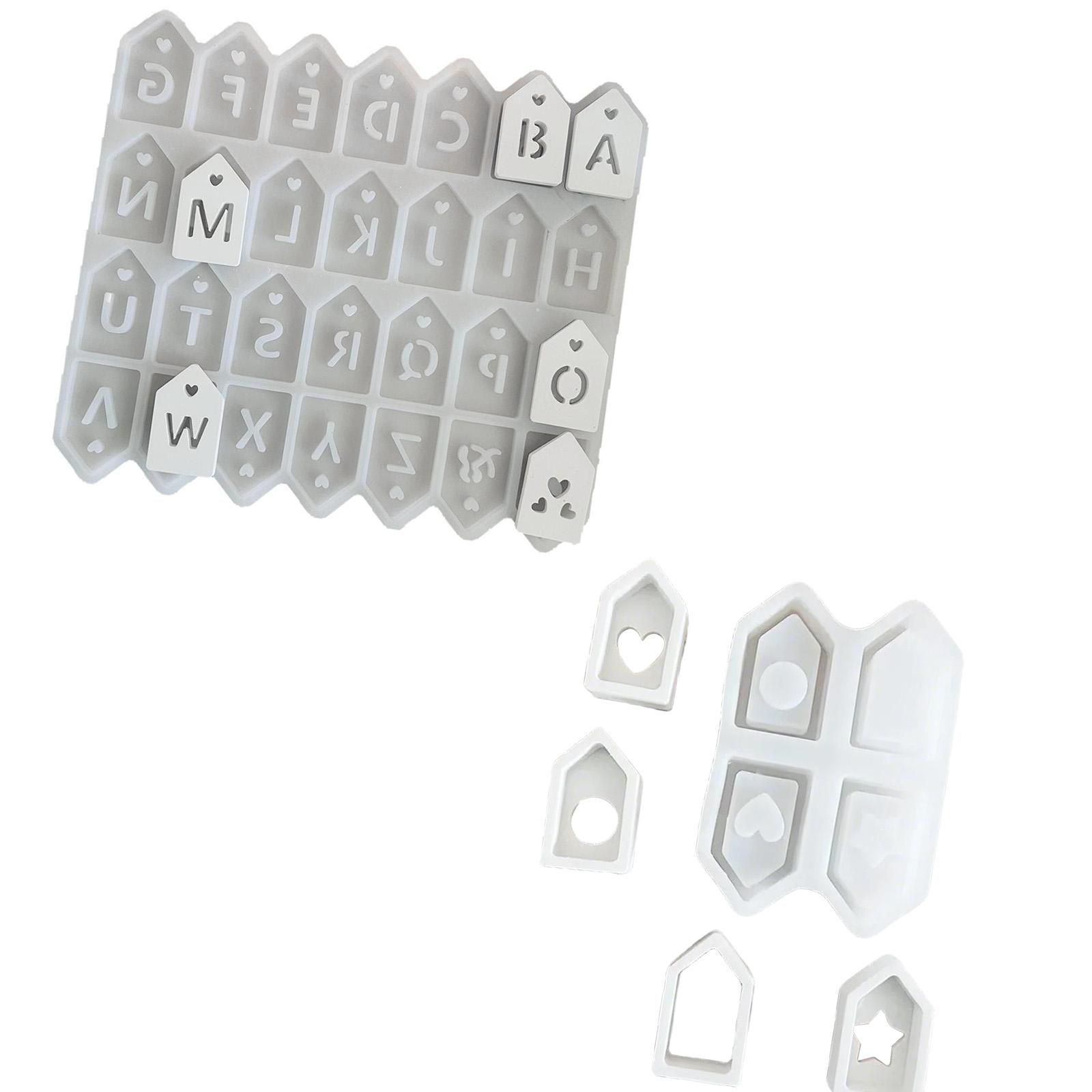 

Набор из 2 силиконовых форм для дома, формы для рукоделия из смолы, формы для орнаментов, силиконовая текстура, подходит для украшения дома