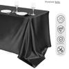 Luxurious Modern Cotton Linen Satin Tablecloth for Elegant Dining and Special Occasions Easy to Clean