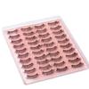 20 Pairs Of False Eyelashes, Daily Stage Makeup, Thick Integrated Natural One-Piece Eyelashes