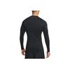 Nike Round Neck Knit Breathable Long Sleeve T-Shirt Men Tops Black CZ4281-010