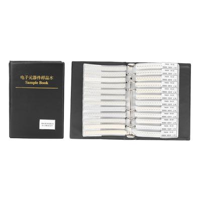 0805 Series 170 Types Resistors Electronic Components Assortment Kits Sample Book Black