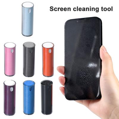 15ML Screen Cleaner Spray Microfiber Cloth Streak-free Cleaning Screen Cleaner for Phones Tablets Laptops