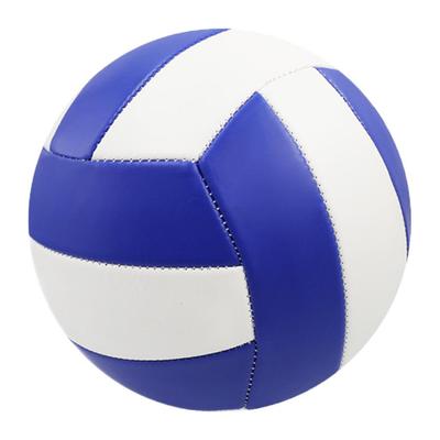 Offizielle Größe 5 Volleyball Training Beach Sports Erwachsene Blau Weiß