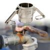 High Pressure Quick Disconnect Pipe Coupling Strong Stainless Steel Fast Connect Fitting Multipurpose for Various Applications