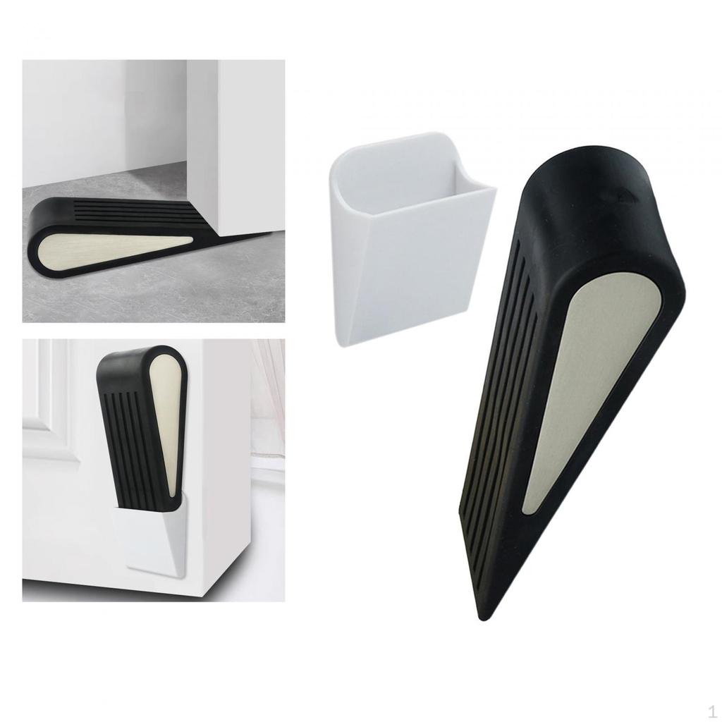 Door Stop Wedge, Lightweight Holder, Non-slip Protection, for Office, Bedroom, Hotel,