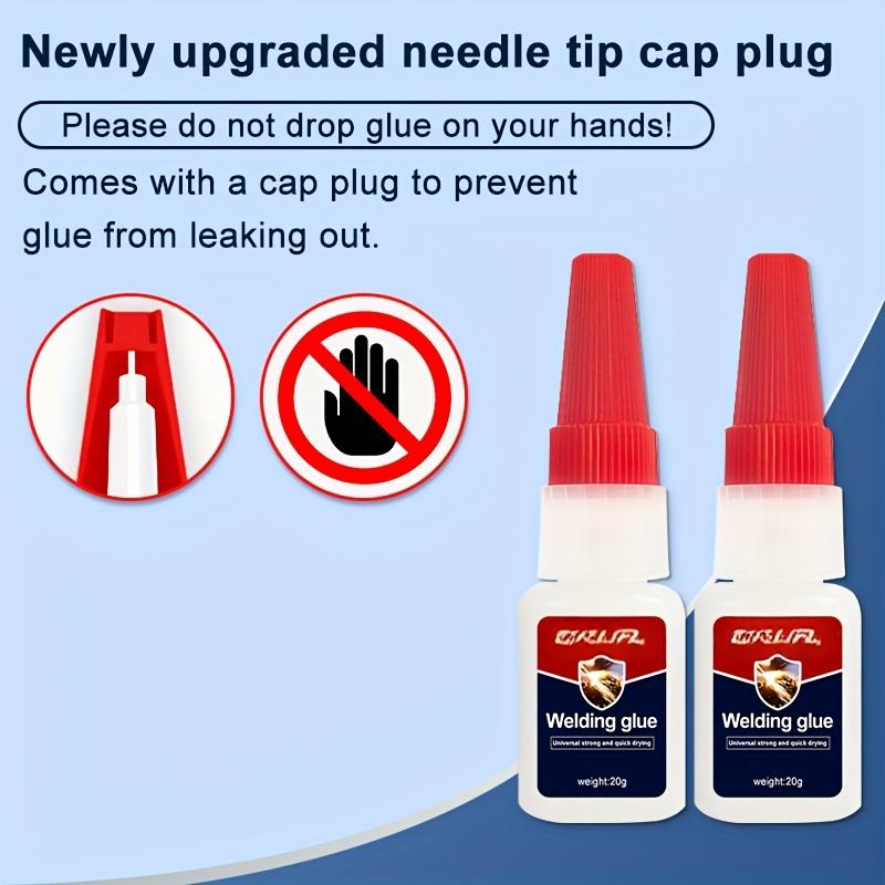 Super Glue Quick 10 Second Cure, Strong Bond for Plastic, Metal, Wood, Stone, Ceramic, Glass Multi-Purpose Epoxy Resin Adhesive