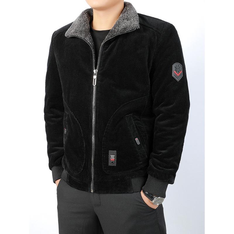 

Новая модная куртка нестандартного размера из утолщенного вельветового хлопка зеленого цвета, модный короткий фасон 6XL