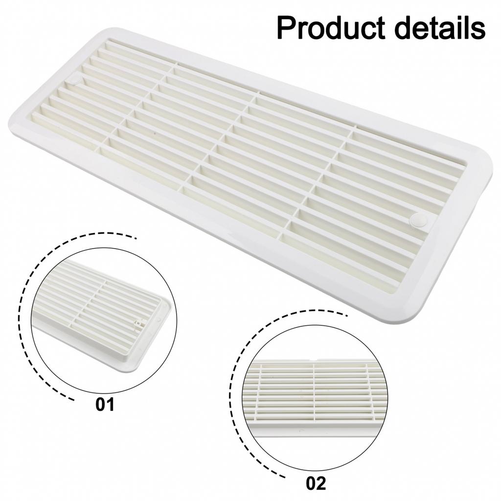 Grilă de ventilație pentru campervan ușor de montat DIY, suport pentru ventilație frigider, instalare ușoară