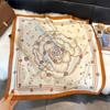 Silk scarf femininity small square scarf decoration 71 professional small square scarf silk scarf summer thin versatile scarf French headband