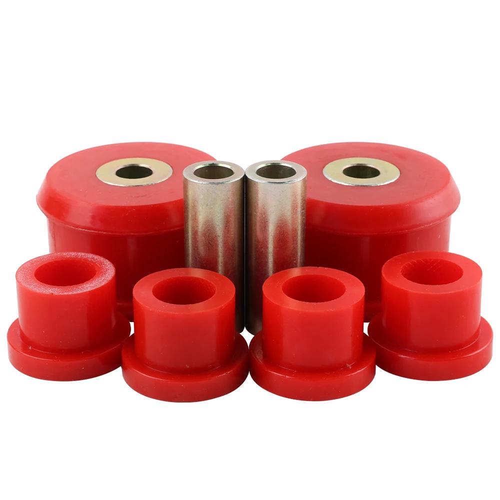 Red Front Polyurethane Control Arm Bushing Kit For 1985-06 VW Jetta Golf MK2 MK3 MK4