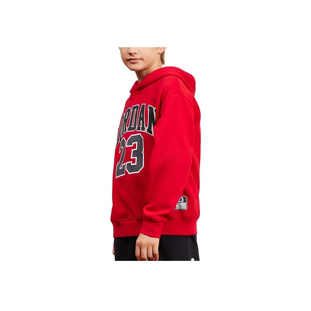 Jordan Classic Fashion Letter Loose Versatile Hoodie Kids hoodies Bull-Red JD2342098GS-003