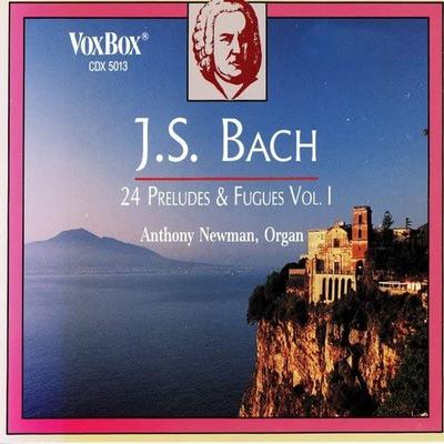 CD ANTHONY NEWMAN - 24 Preludes & Fugues CDX5013 VoxBox 1990 US Classical Used