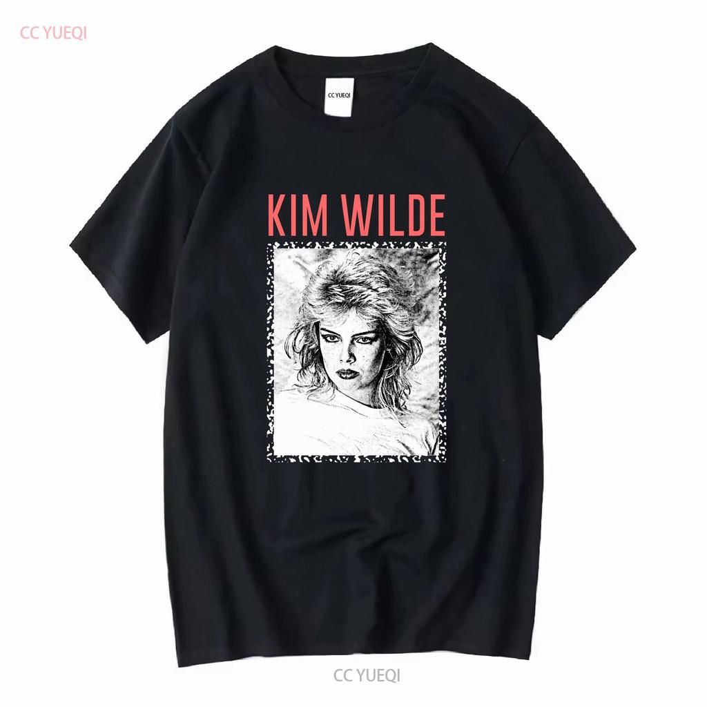 Heißes 80er Jahre Kim Wilde Für Fans S 234xl T-Shirt An1060 Vintage Gewaschen Vielseitig Bequem Leicht Designer Kleidung Atmungsaktiv