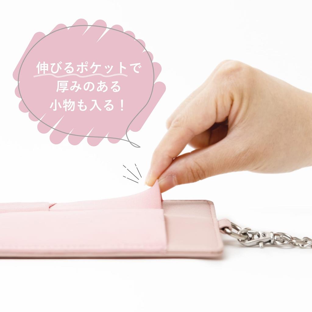 KOKUYO Acrylic Luggage Tag Pen Light Pink Case, (AGB-LT10LP-1)