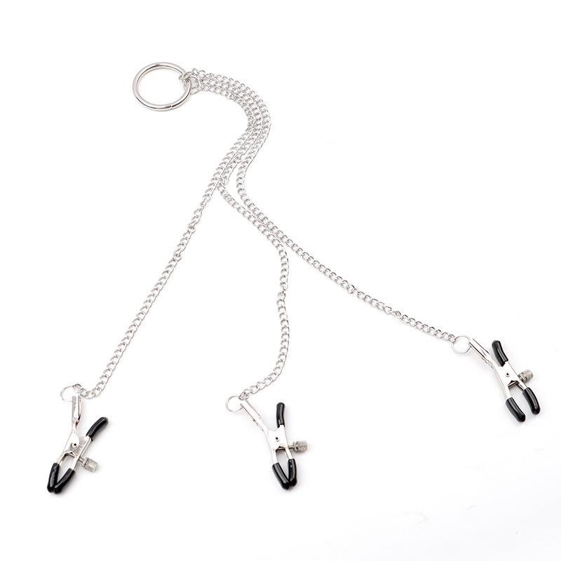 Sex Toy Female Nipple Vagina Stimulator Clamp Sexy Adult SM Slave Sex Games Toys Bra Vaginal Clips Women Consolador Sextoys