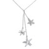 Yhpup Ozean Serie Edelstahl Zirkon Perle Seestern Muschel Kette Charm Anhänger Halskette 2026 Sommer Neuheiten Schicker Schmuck Geschenk