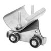 Stainless Steel Track Roller Wheel Trolley 24mm Pulley Diameter Cable Pulley Track Roller Wheel Trolley
