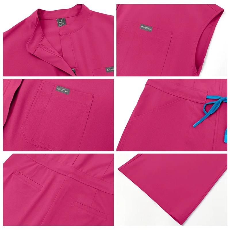 Dentist Clinical Overalls Surgical Uniforms Woman Hospital Nursing Jumpsuit Medical Nurse Clothes Beauty Salon Spa Workwear