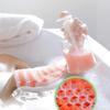 Honeycomb Exfoliating Shower Finger Caps Body Scrub Cleansing Bath Mitt Breathable Odorless Skin Care Tool Multi-Color