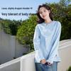 Baleno Women's Printed Long Sleeve Cotton T-Shirt